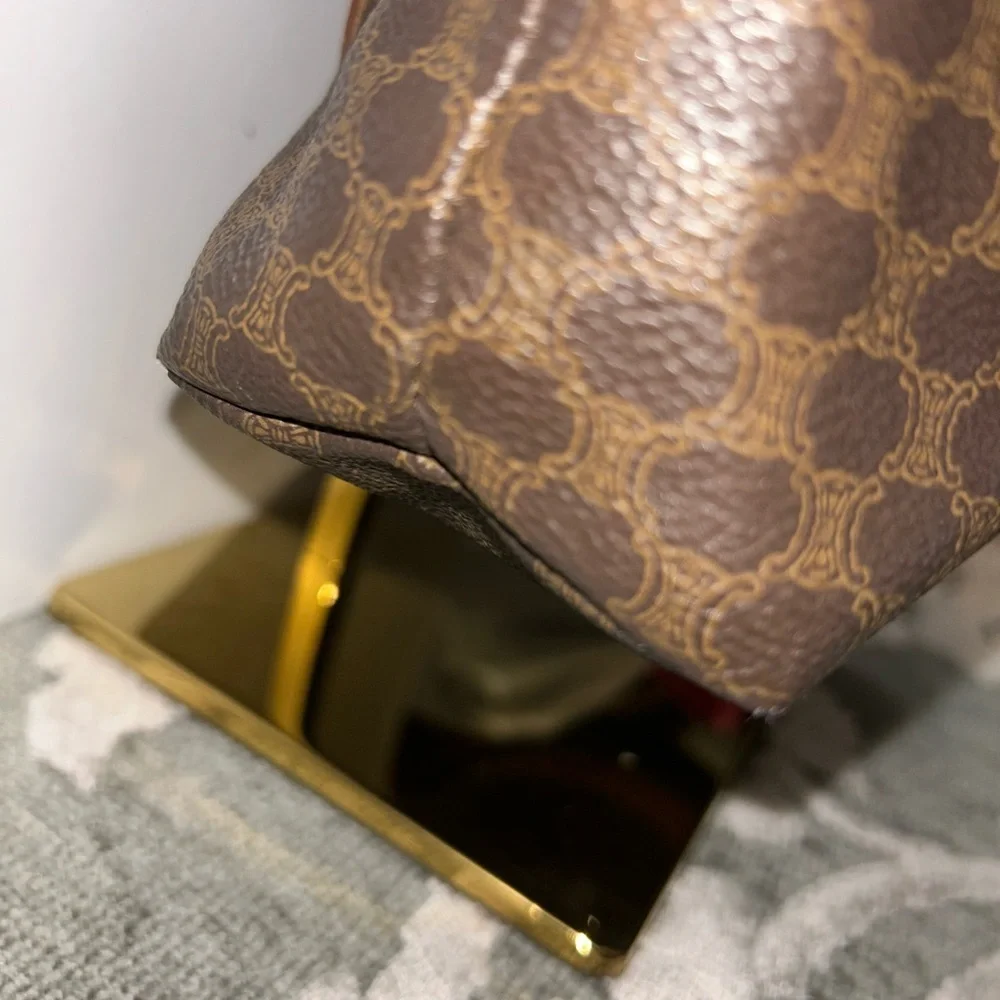 GUC Celine Triomphe Leather shoulder bag - Picture 5 of 16
